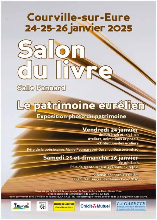 Salon du livre Courville 2025