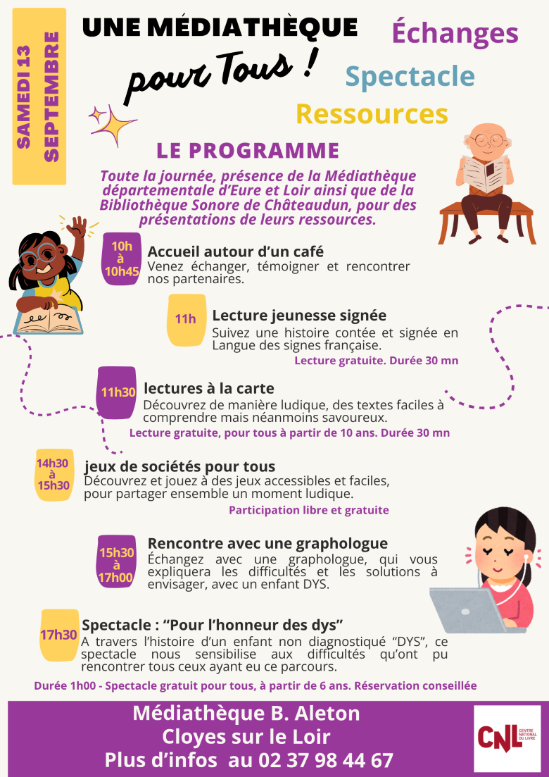 Cloyes programme journee Dys