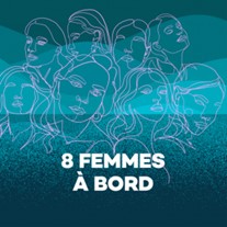 8 femmes à bord